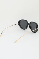 Riviera Oversized Sunglasses - Black
