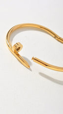 Elegance Nail Bracelet - Gold