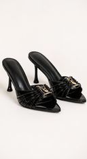 Soranta Mule Heels - Black