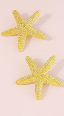 Starfish Earrings - Gold