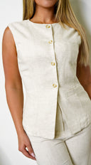 Rue Linen Set - Beige