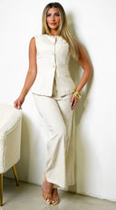 Rue Linen Set - Beige