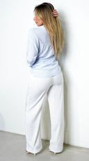 Nesrine Button Down Shirt - Blue