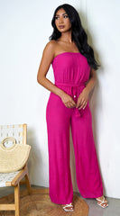 May Tube Jumpsuit - Pink