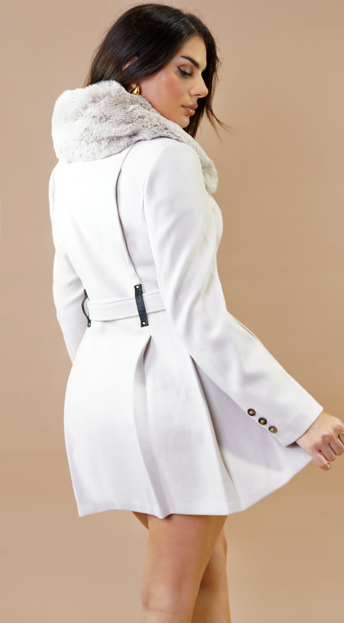 Elysian Coat - Cream