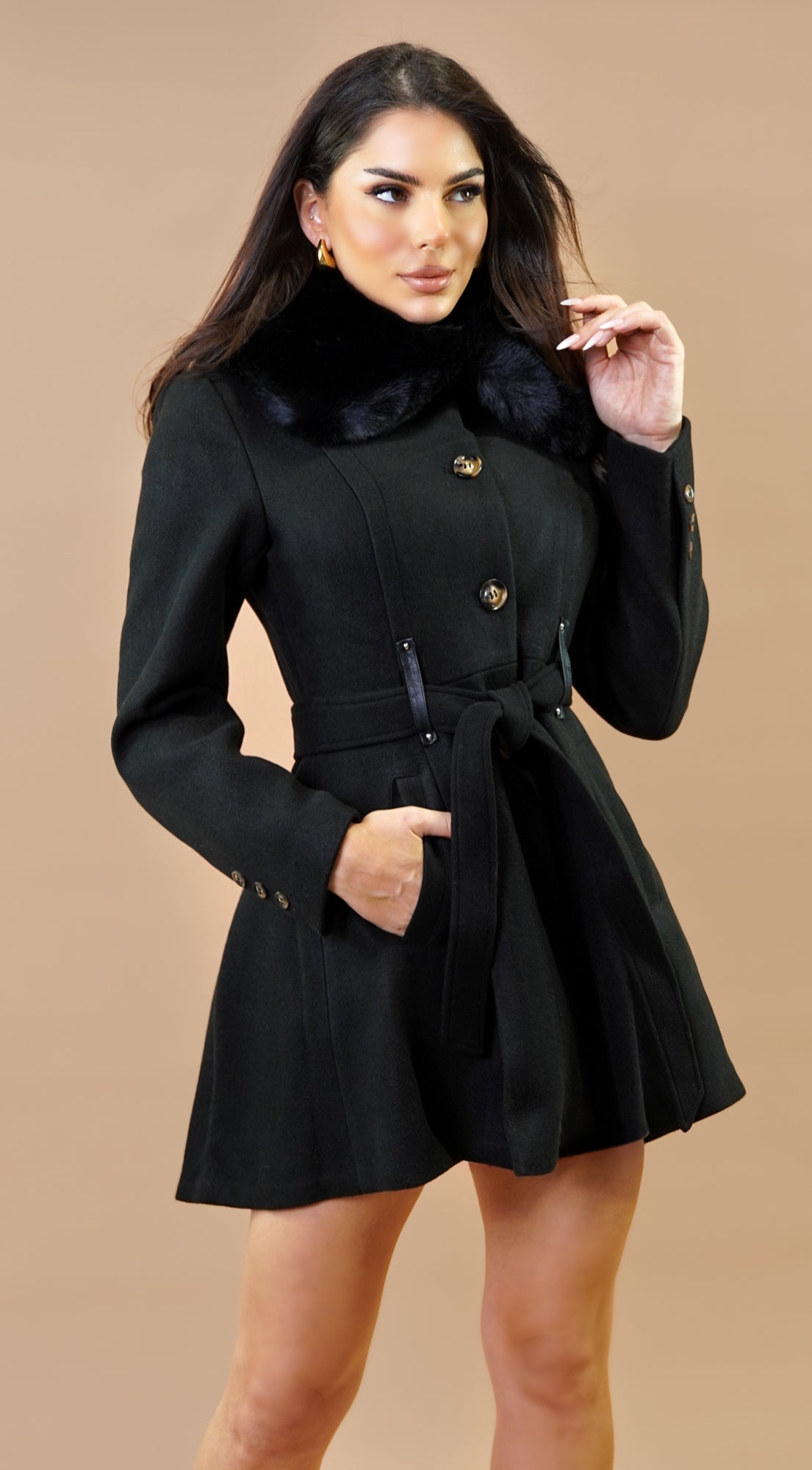 Elysian Coat - Black