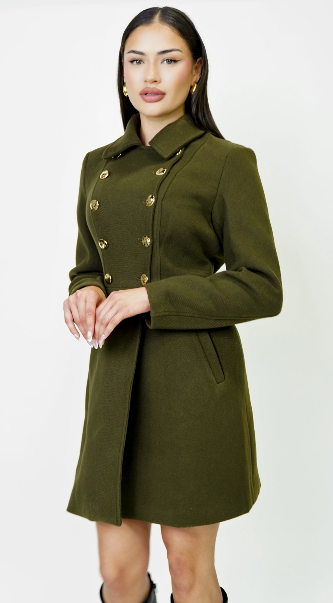 Miro Peacoat - Olive