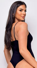 Donata Basic Shaping Bodysuit - Black