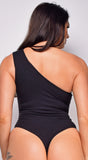 Shanti Black Cut Out Bodysuit