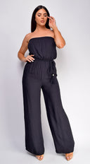 May Tube Jumpsuit - Black