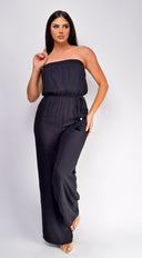 May Tube Jumpsuit - Black