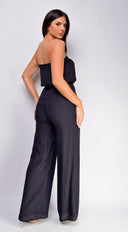 May Tube Jumpsuit - Black