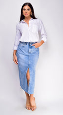 Juniper Classic Button Down Shirt - Off White