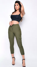 Ilva Black Square Neck Crop top