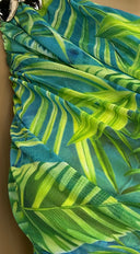 Tahlia Tropical Print Set - Lime Green