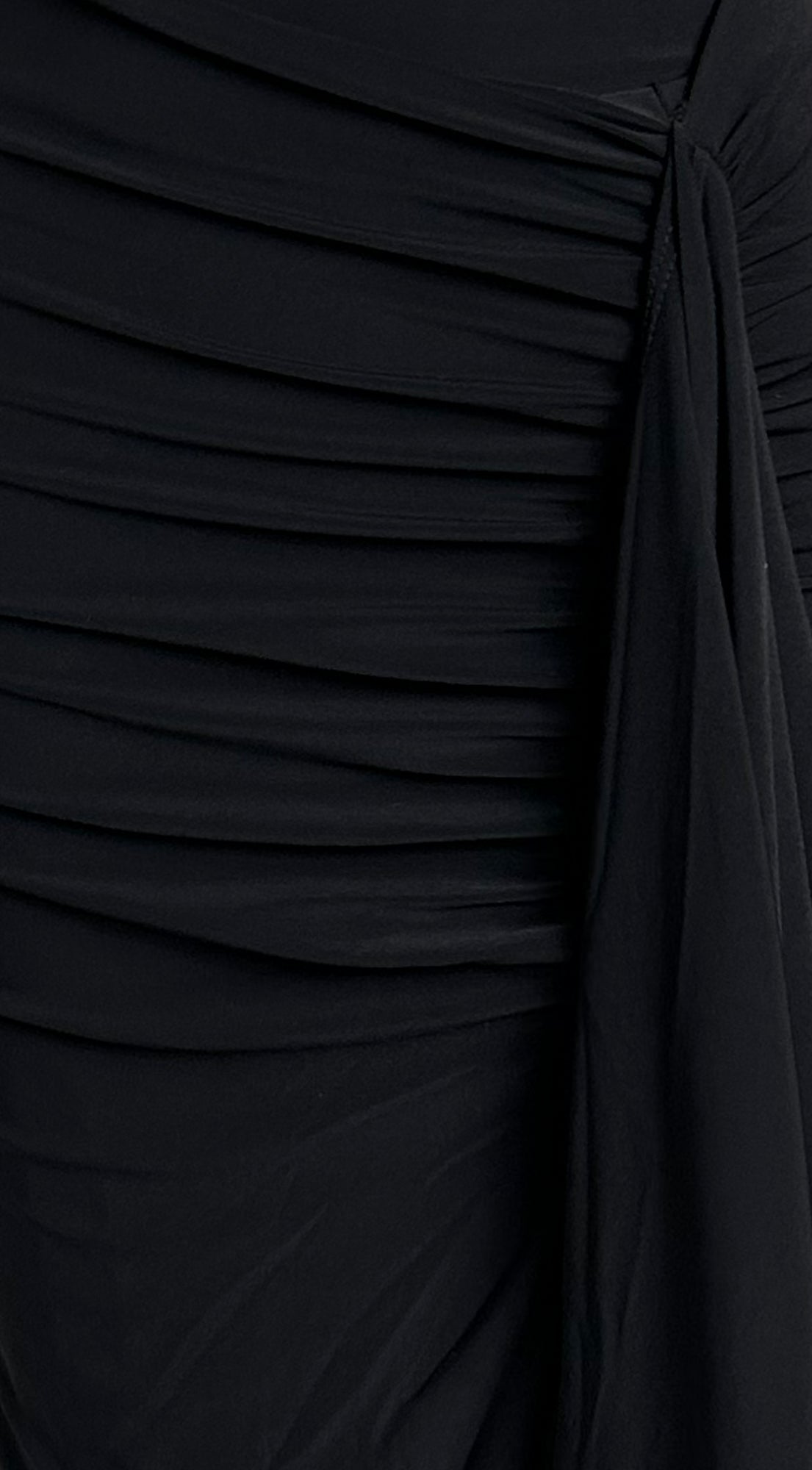 Thalía Midi Dress - Black