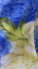 Azurae Floral Maxi Dress - Blue