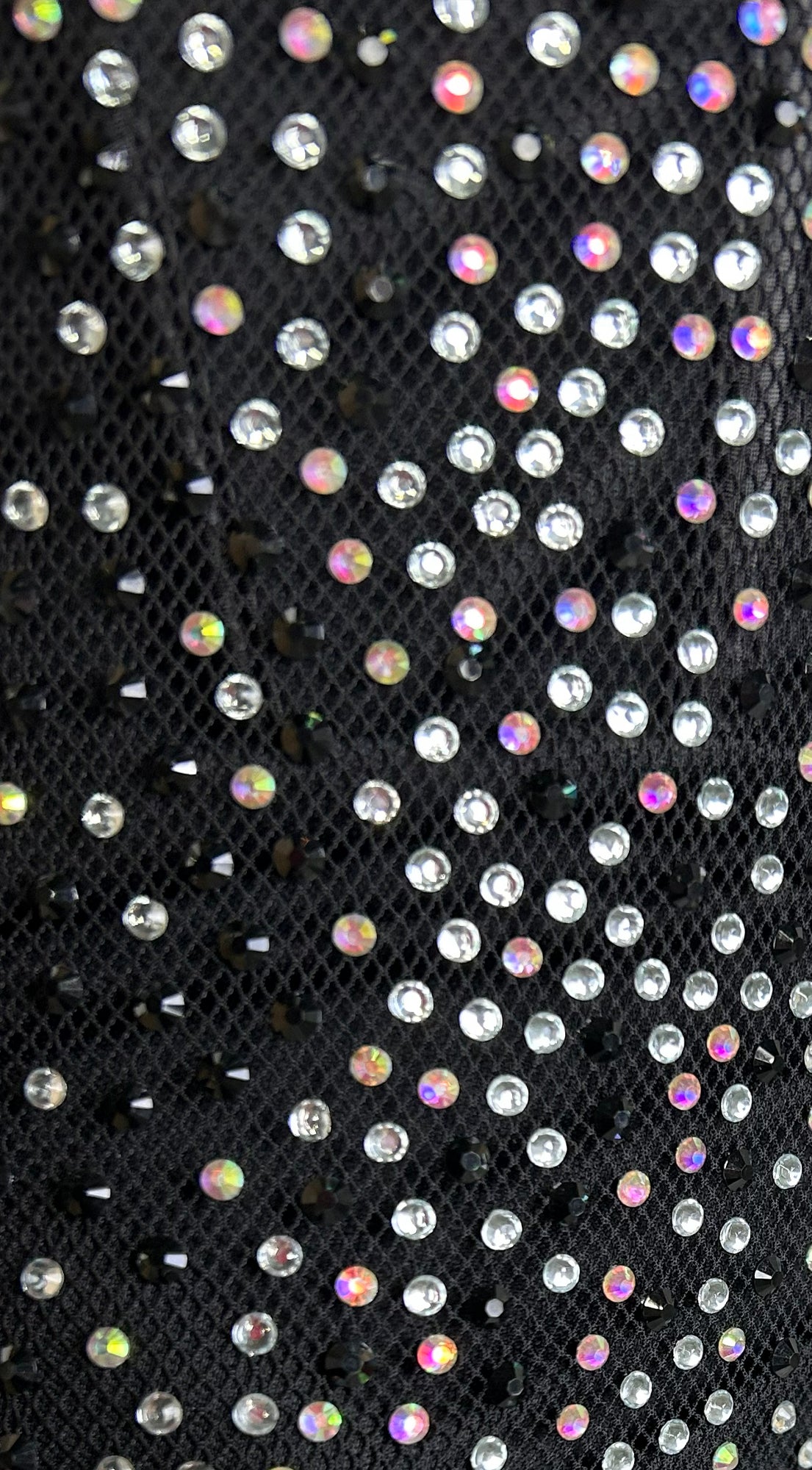 Tayah Rhinestone Strapless Maxi Dress - Black