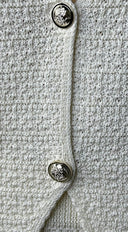 Camille Knit Two Piece Set - Cream White