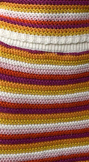 Ibella Halter Crochet Set - Orange Multi