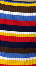 Havana Stripe Knit Cami Top - Blue Multi