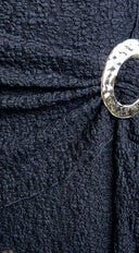 Cirella Lace Long Sleeve Mini Dress - Black