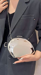 Metal Clutch - Silver