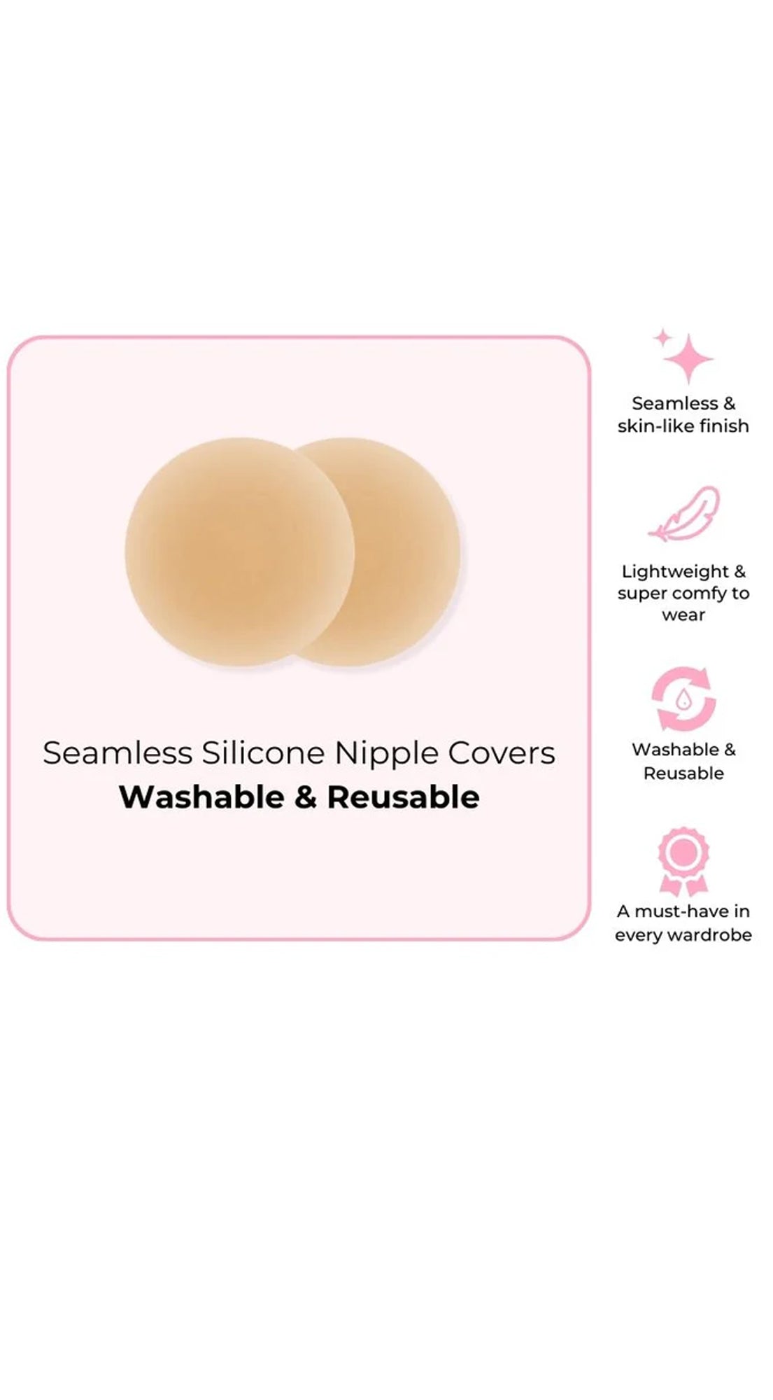 Boomba Magic Nipple Covers - Sand