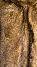 Mavelle Faux Fur Hooded Jacket - Brown