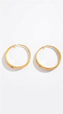 The Legacy Big Hoop Earrings - Gold