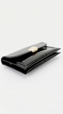 Noir Luxe Clutch Bag - Black