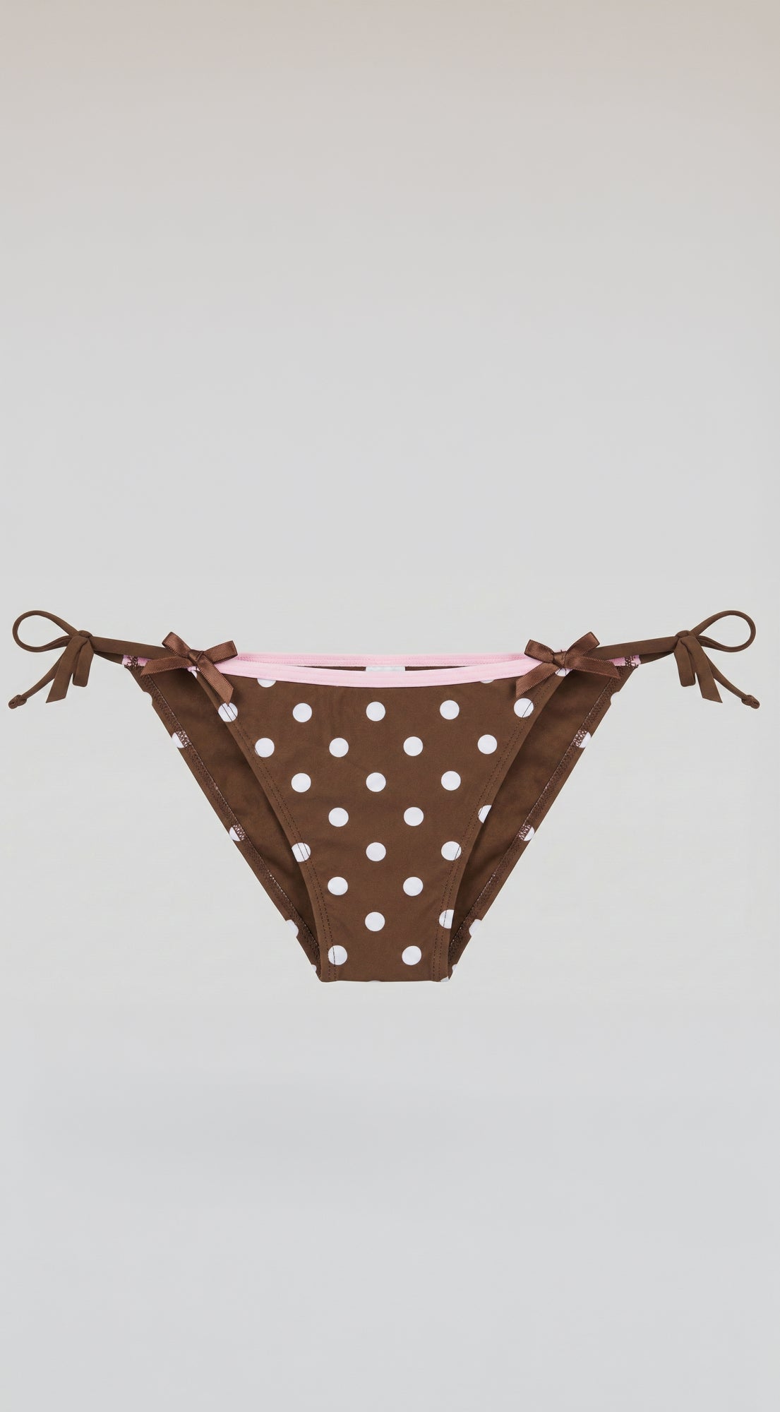 Malibu Polka Dot Bikini Set - Brown