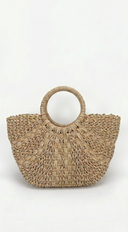 Seabreeze  Straw Bag  - Khaki