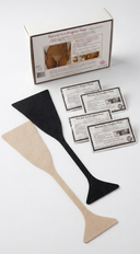 Peel & Toss Strapless Disposable Invisible Thong Panty - Black (Pack of 10)