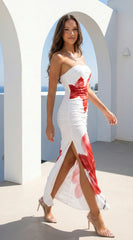 Rosavelle Floral Maxi Dress - White