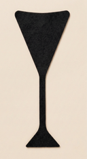 Peel & Toss Strapless Disposable Invisible Thong Panty - Black (Pack of 10)