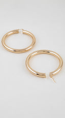 Sofia Classic Hoop Earrings - Gold