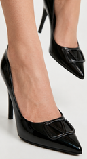 Sierra Pointed Toe Pumps - Black