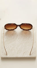 Riviera Oversized Sunglasses - Brown