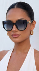 Regal Lion Emblem Sunglasses - Blue