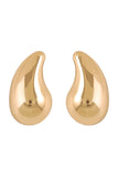 Water Drop Gold  Earrings