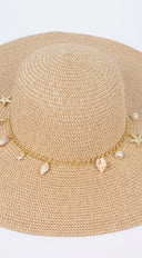 Saint-Tropez Wide Brim Hat - Beige