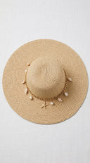 Saint-Tropez Wide Brim Hat - Beige