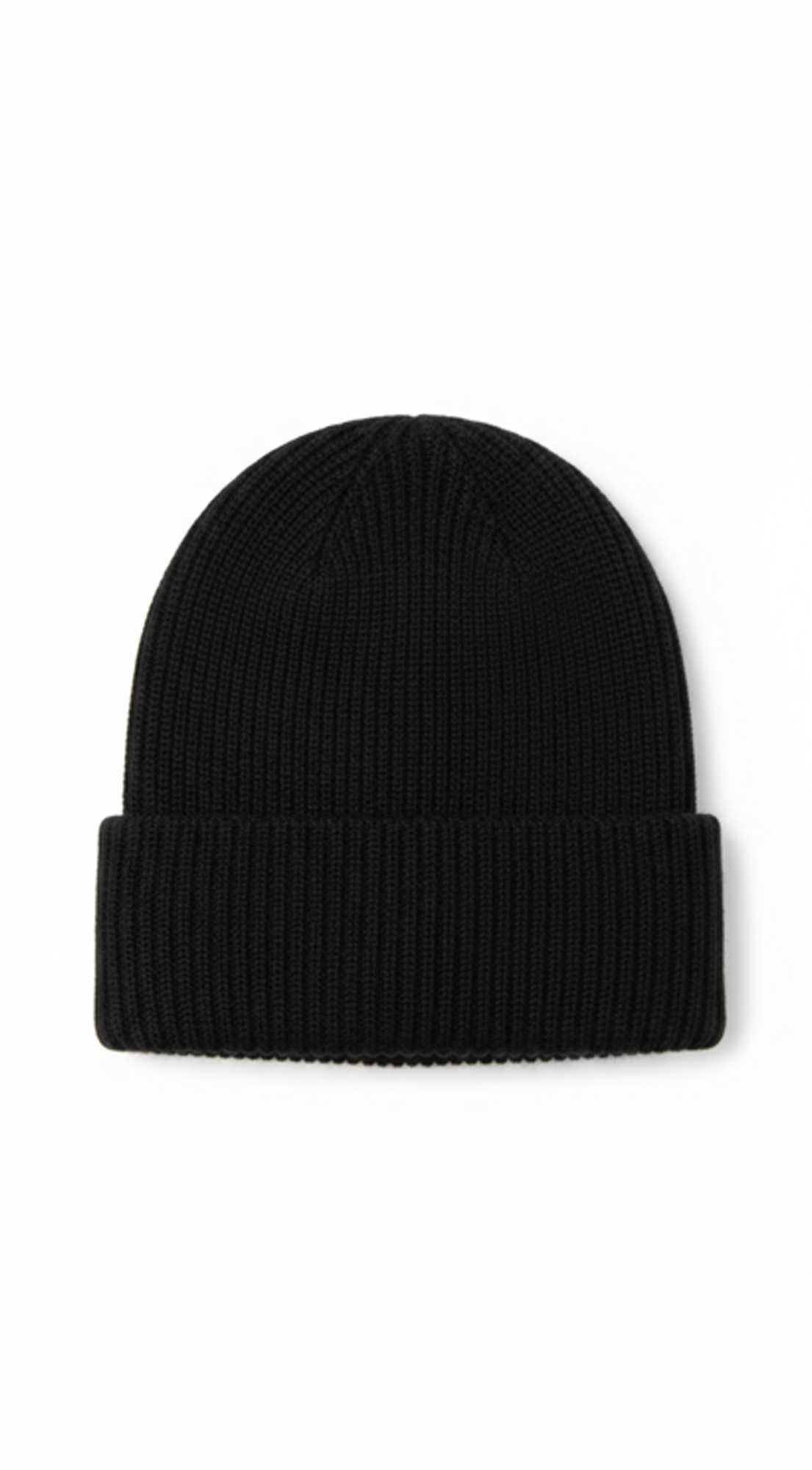Tamara Wool Blended Beanie - Black