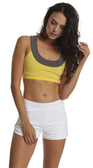 Knock Down Training Bra -  Yellow