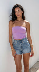 Mila Tube Top - Orchid Purple