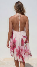 Endless Summer Mini Dress - Cream Multi