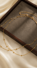 Lola Simple Layered Waist Chain - Gold