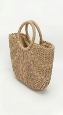 Seabreeze  Straw Bag  - Khaki