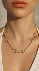 Cavallo Link Necklace - Gold